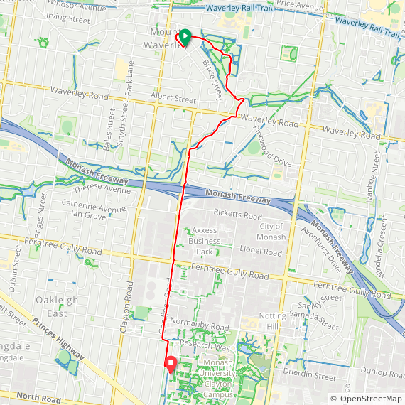 Day 1177 ⛅ down from Mount Waverley