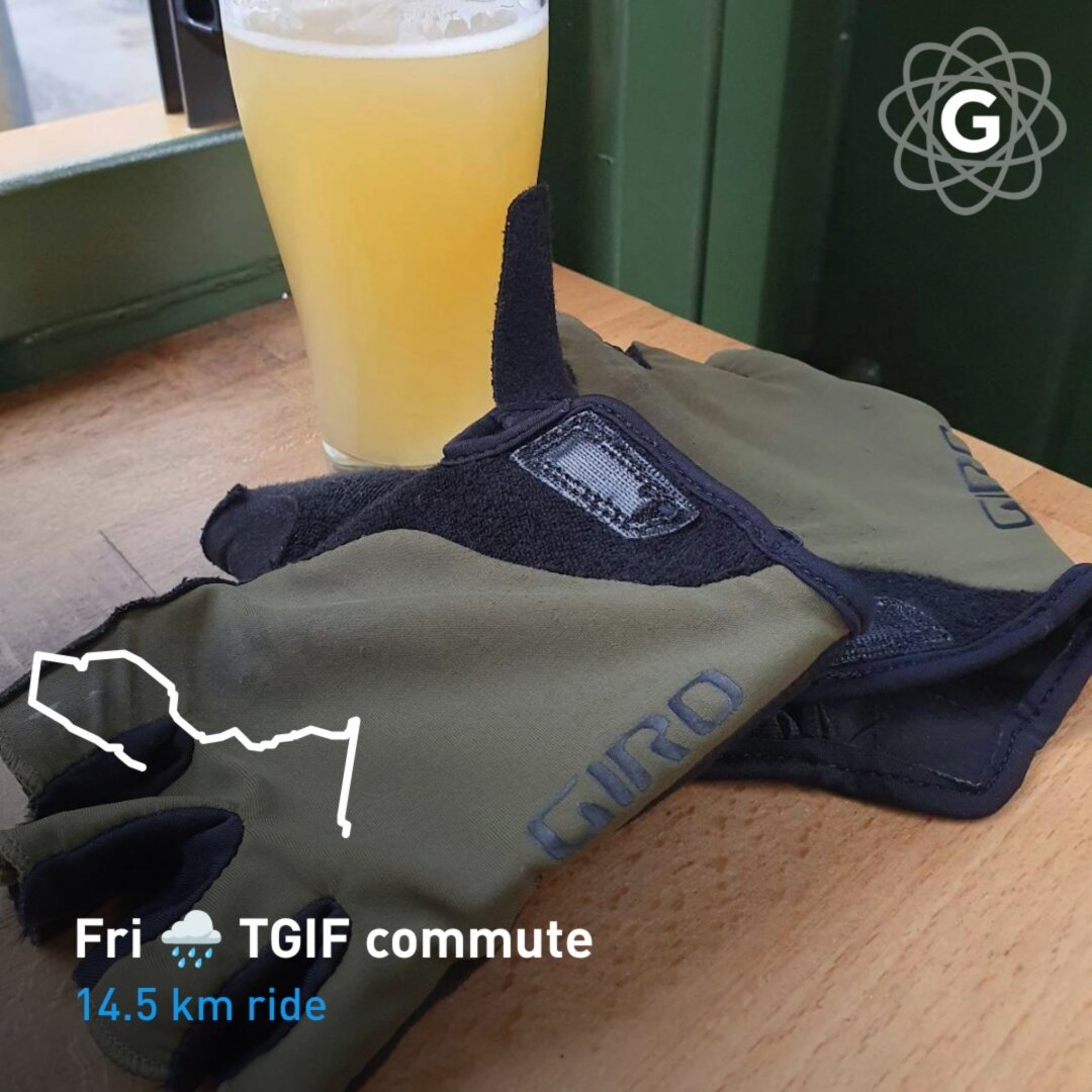 A #TGIF version of #mycommute