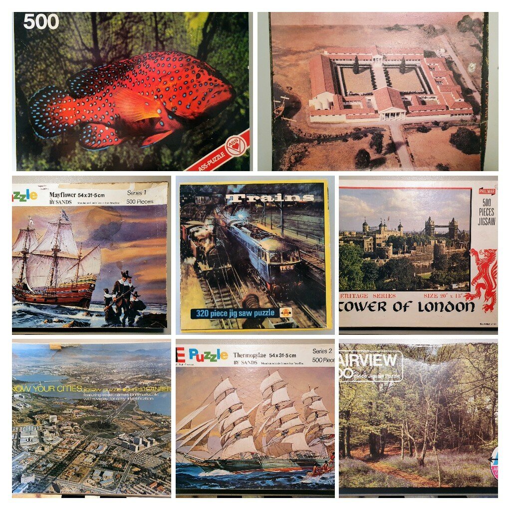 Childhood #jigsaw puzzles surface in the attic, along with a request that they be "dealt with."