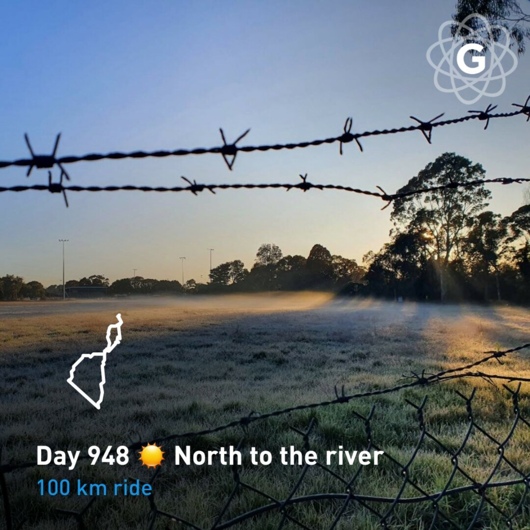 Day 948 ☀️ North to the river