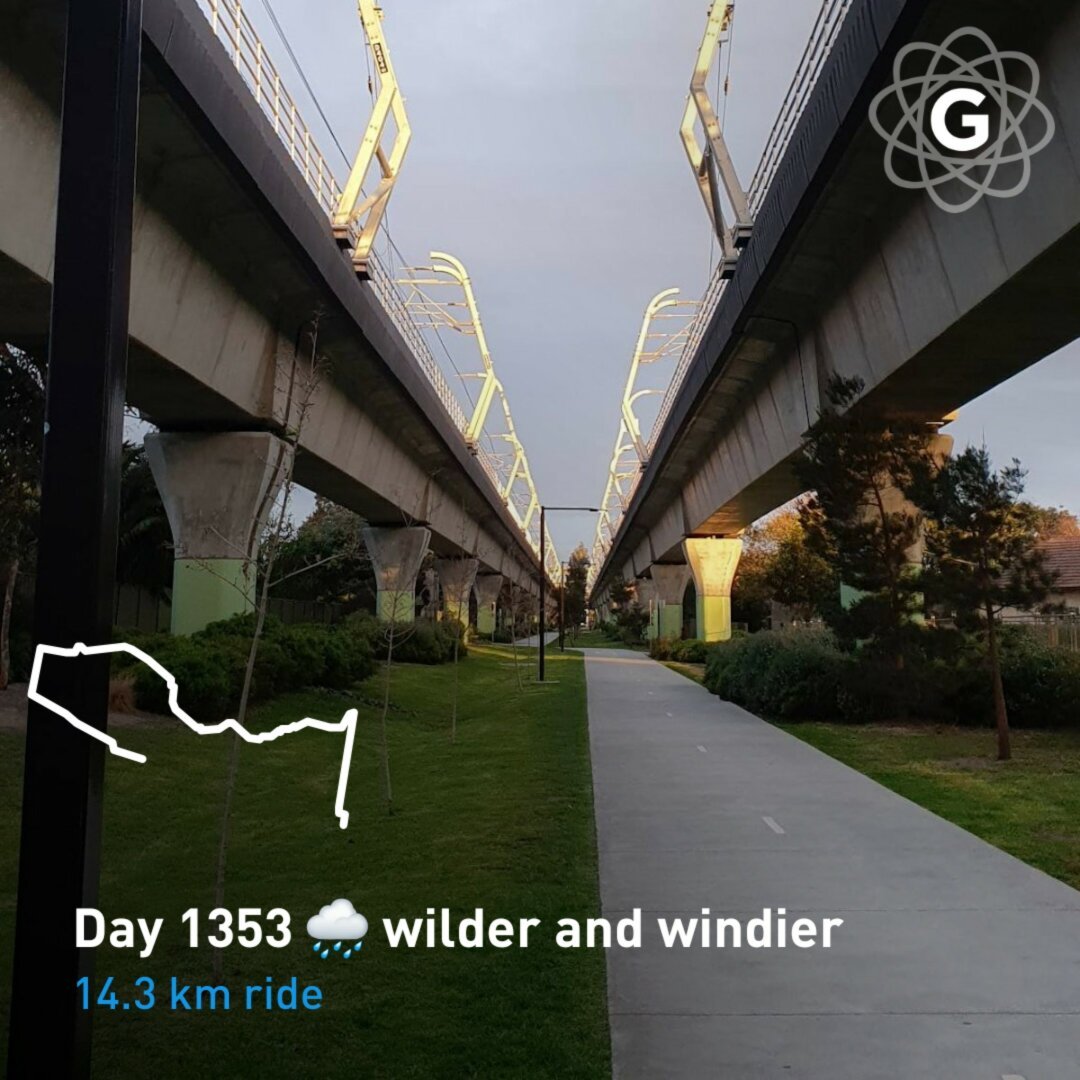 Day 1353 🌧 wilder and windier