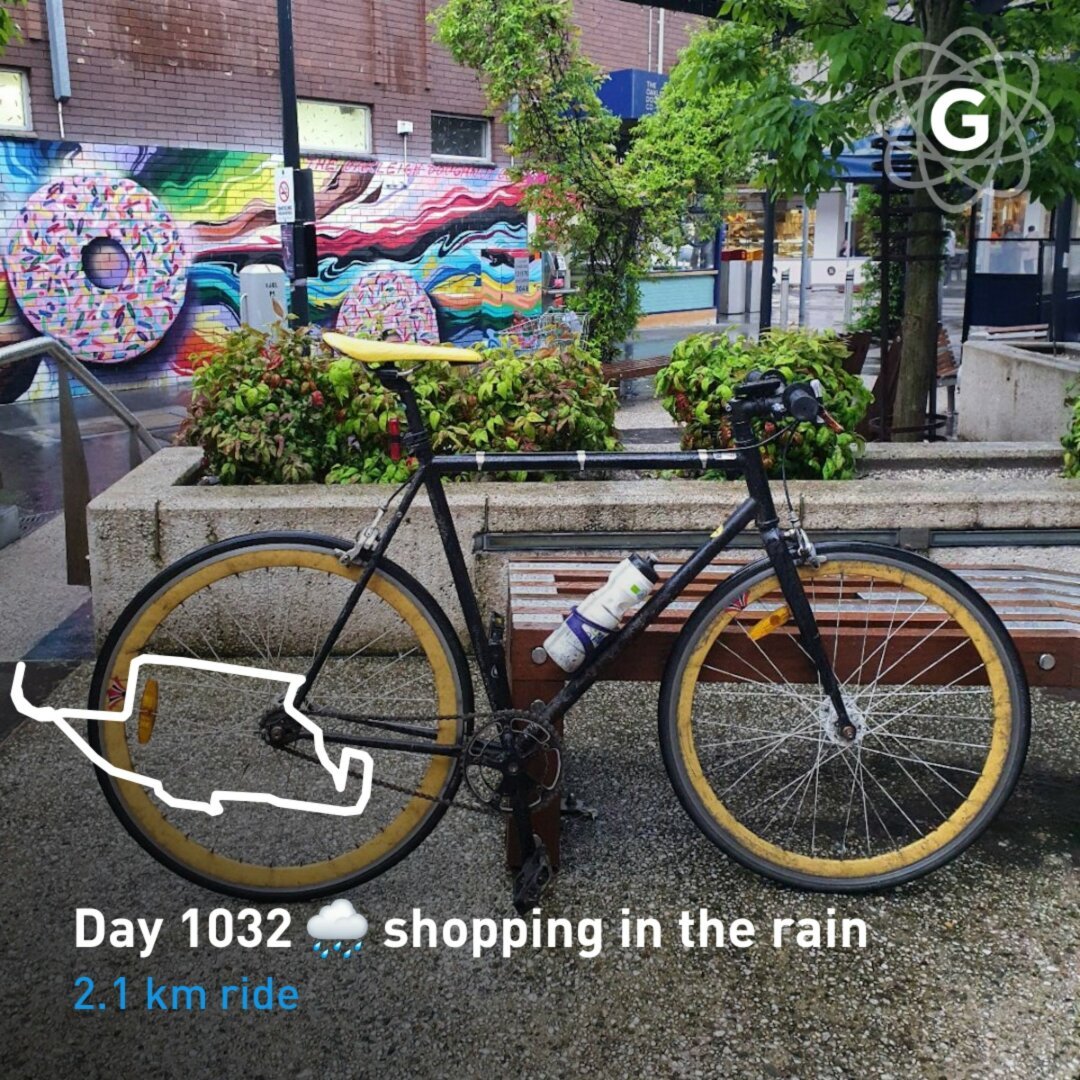 Day 1032 🌧 shopping in the rain