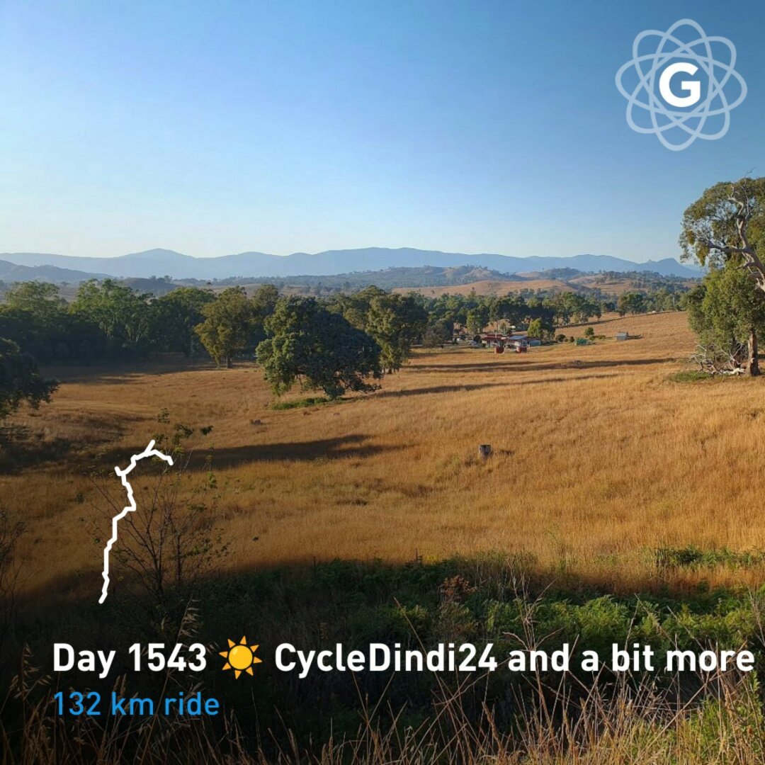 Day 1543 ☀️ CycleDindi24 and a bit more
