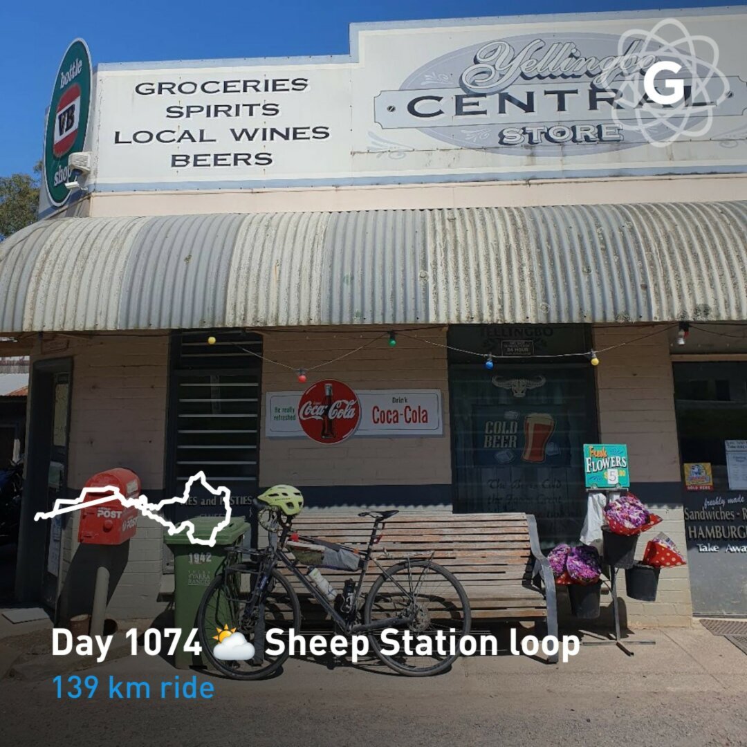 Day 1074 ⛅ Sheep Station loop