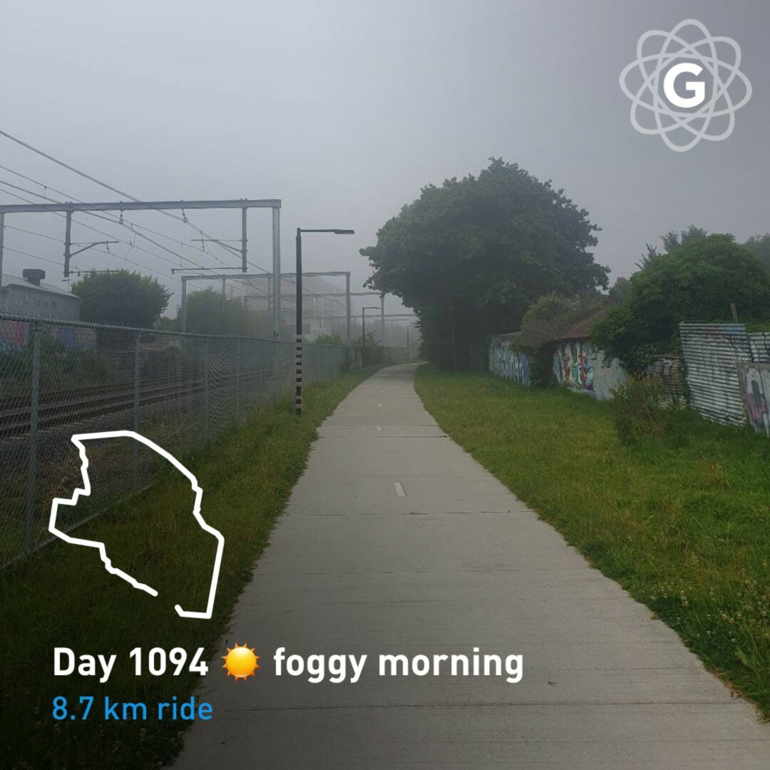 Day 1094 ☀️ foggy morning