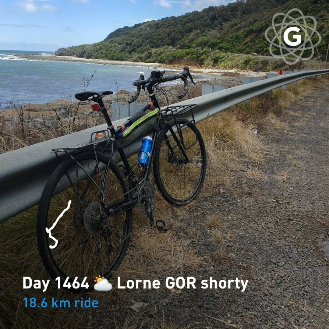 Day 1464 ⛅ Lorne GOR shorty