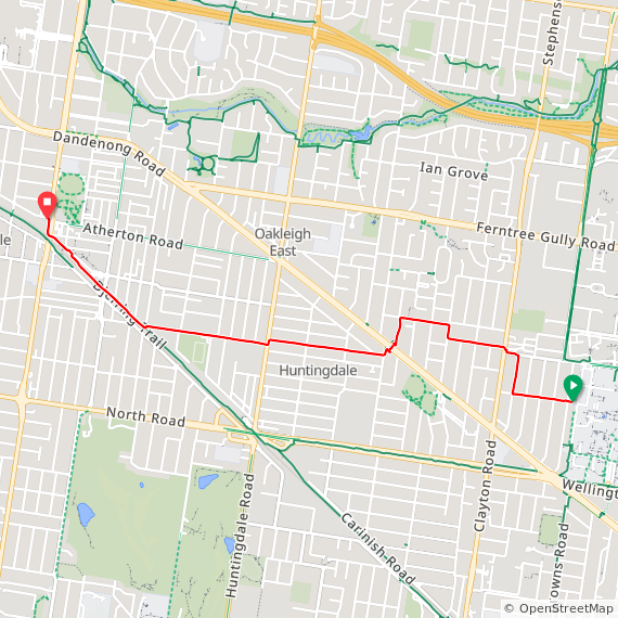 Day 1553 ☀️ short route home