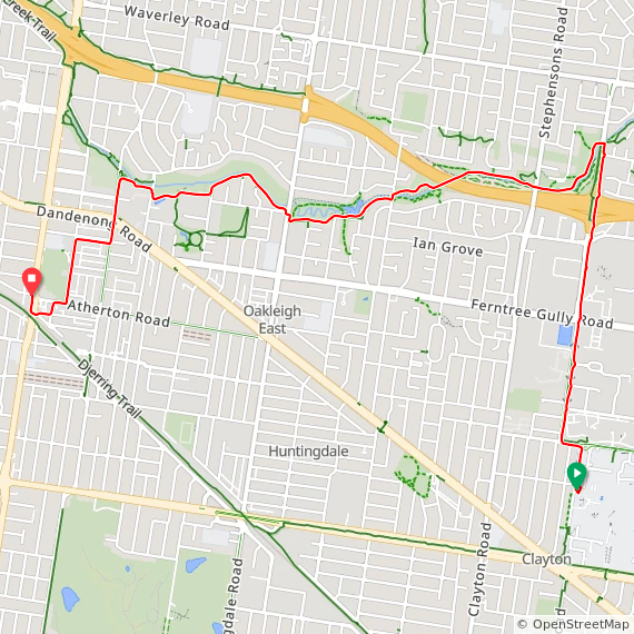 Fri ☀️ fixie creek homewards