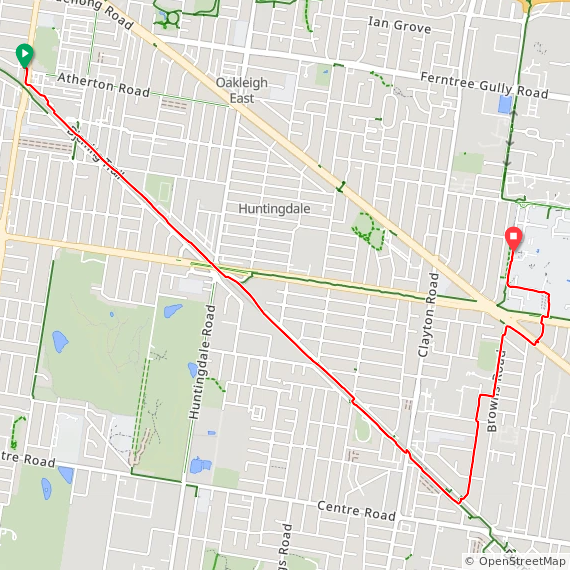 Tue ⛅ home2work with no2