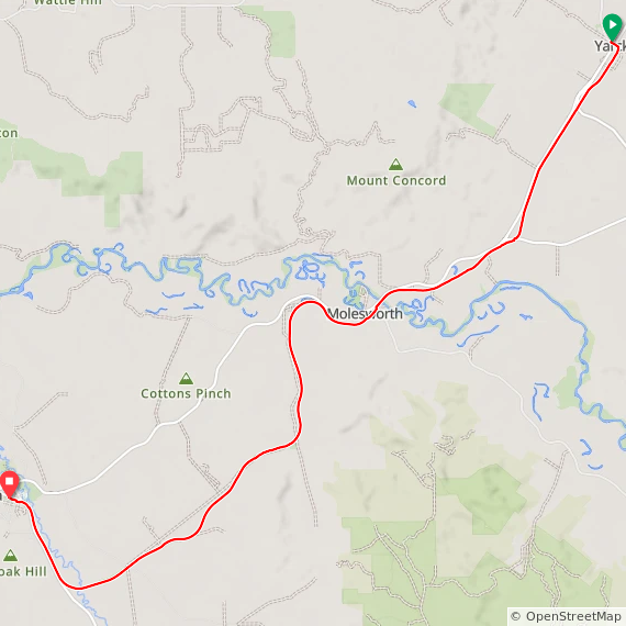 Sun ⛅ GVRT Yarck to Yea