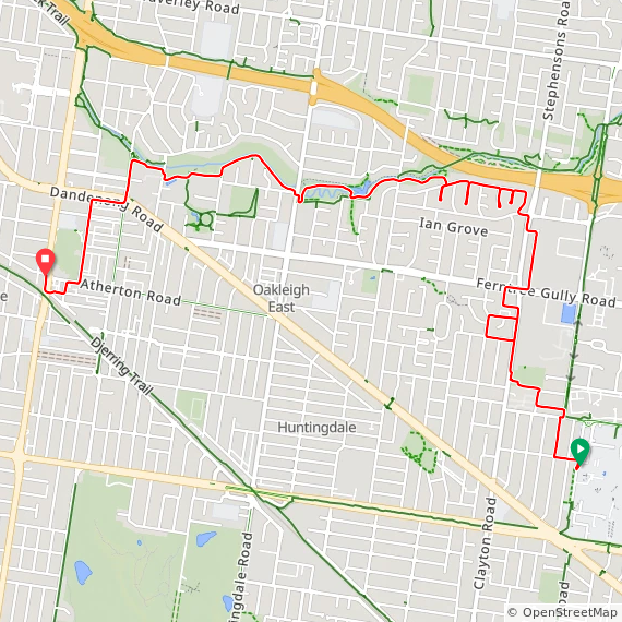 Mon ⛅ wandering commute