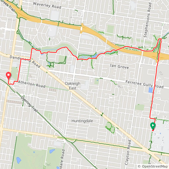 Tue ⛅ and gently home