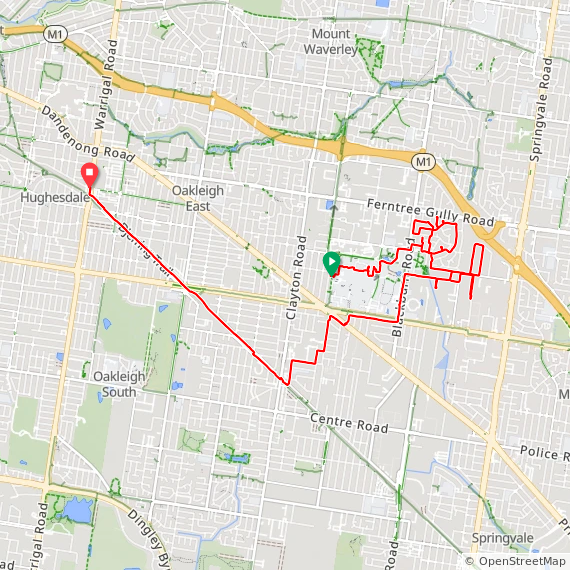 Tue ☀️ the hill of Notting and home 