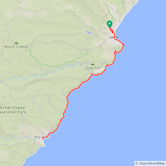 Tue ⛅ windy and grey GOR