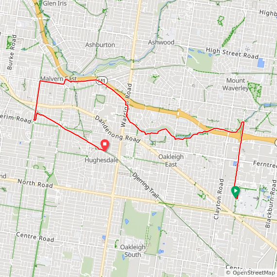 Mon ☀️ commute with veges and beer