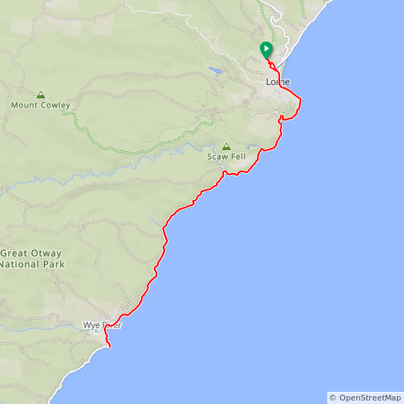 Sun ⛅ GOR Wye River return