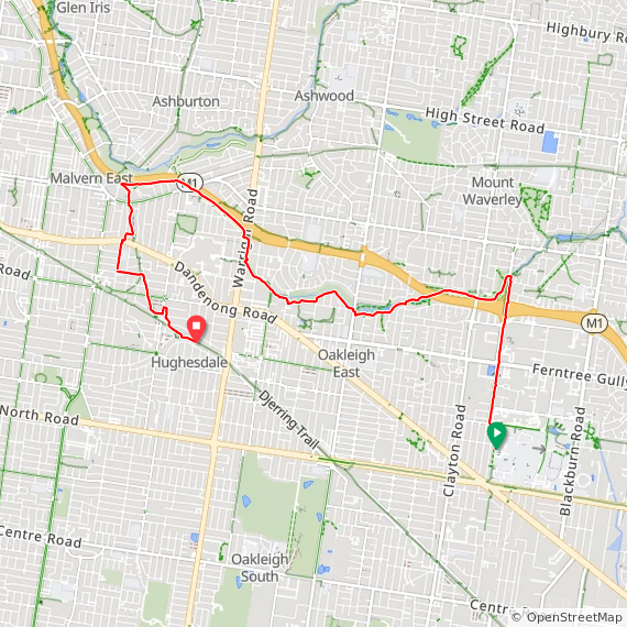 Mon ⛅ longer commute home