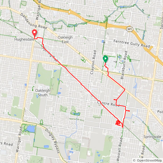 Mon ☀️ hot commute home