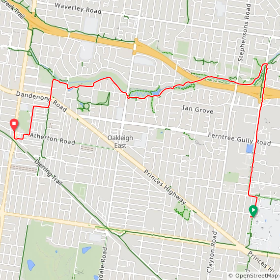 Tue ⛅ windy commute home