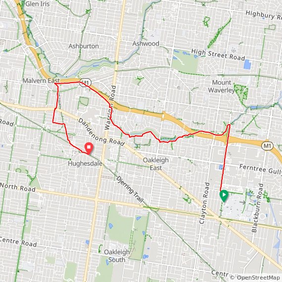 Fri ☀️ creek commute