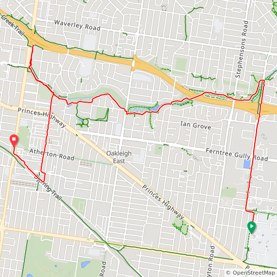 Fri ⛅ creek ride home