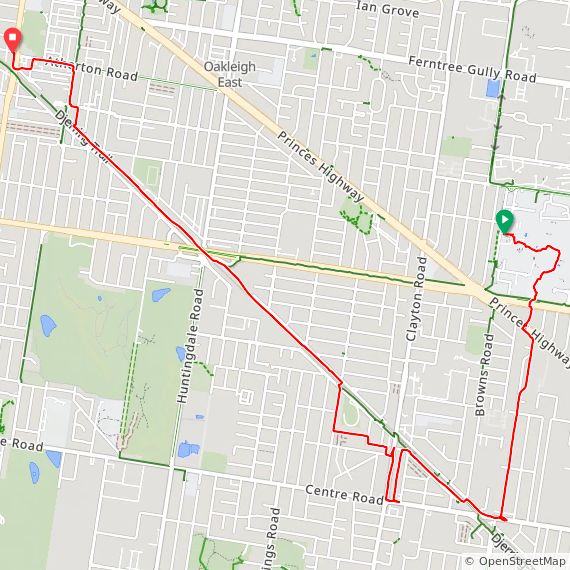 Tue ⛅ commute home