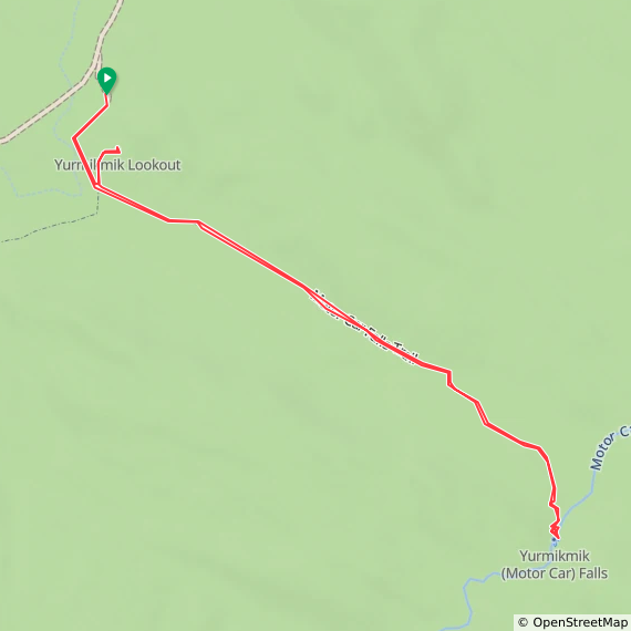 Thu ☀️ motor car falls hike