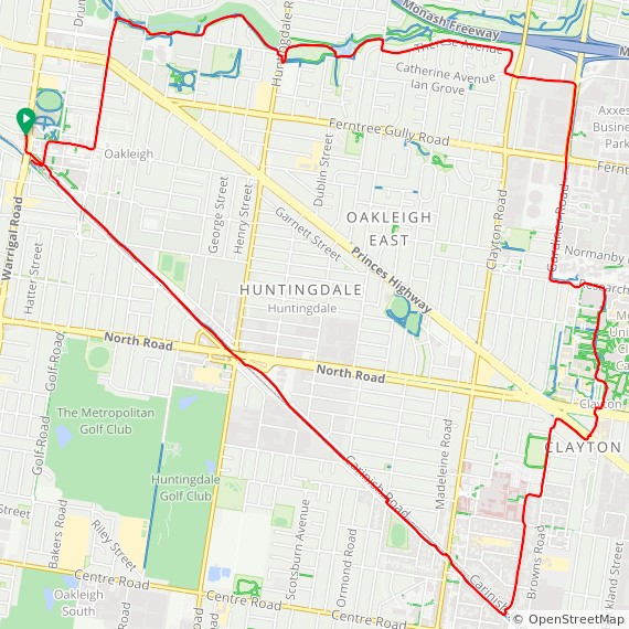 407 the triangle to the east