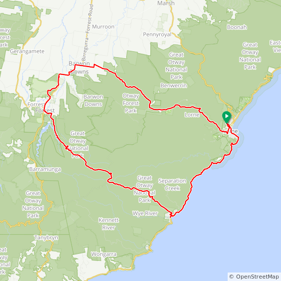 Day 467 - thru forest to Forrest