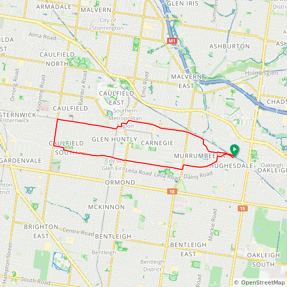 Day 582 ⛅ rosstown rail trail glenhuntly road